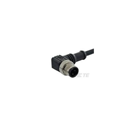 Te Connectivity M12 MALE CONN. . R/A. PVC CABLE 1838252-3